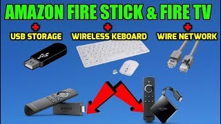 SUPERCHARGE YOUR AMAZON FIRESTICK amp FIRE TV Add Storage BT Keyboard amp Wired Network Connection [upl. by Vita]