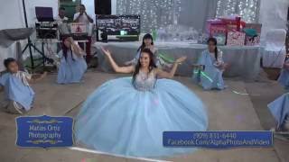 Quinceañera Surprise Dance  Song Gloria en lo Alto  Sony NX100 [upl. by Haelhsa312]