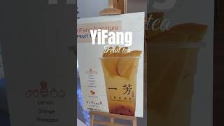 Yifang signature fruit tea yifang youtubeshorts shorts [upl. by Edelman]