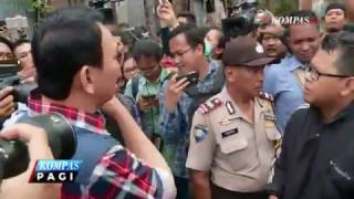 Adu Argumen Ahok dengan Warga yang Menghadangnya [upl. by Vincents]