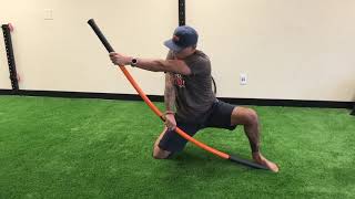 Stick Mobility  Hip Exercise  1 Long [upl. by Nediarb]