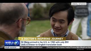 CGTN 6pm news “Sight” Dr Ming Wang Harvard amp MIT MD PhD [upl. by Yeldud244]