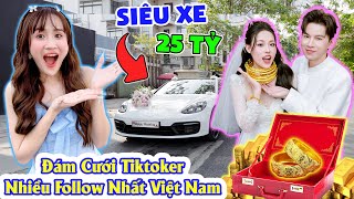 Siêu Đám Cưới Tiền Tỷ Của Trà Đặng Tiktoker Top 1 Việt Nam  Vê Vê Channel [upl. by Darrell267]