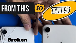 restoring broken iphone xr due to hard drop [upl. by Daisy]