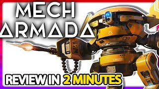 Mech Mayhem in Turnbased Tactical Roguelike  Mech Armada Review [upl. by Lledniw]