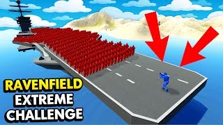 1 UNIT EXTREME CHALLENGE IN RAVENFIELD Ravenfield Funny Gameplay [upl. by Eivla92]