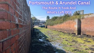 Portsmouth amp Arundel Canal  The Route It Took And Whats Left Of It [upl. by Natsirc]