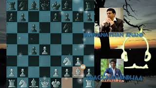 pragna Nanda vs viswanathan Anand chess game [upl. by Borman735]