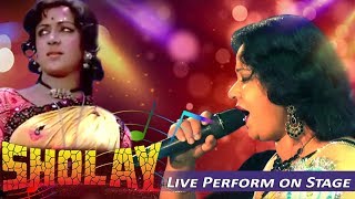 Jab Tak Hai Jaan Jaane Jahan Main Nachungi  Sholay 1975  Mou Das Live Performance [upl. by Bozuwa16]