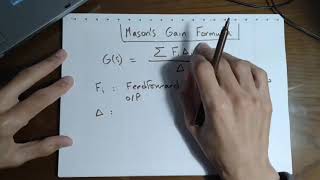 Lecture 5  P2 Masons Gain Formula [upl. by Aniled]