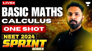 Basic Maths and Calculus  Sprint Series for NEET 2024  Anupam Upadhyay [upl. by Annalla704]