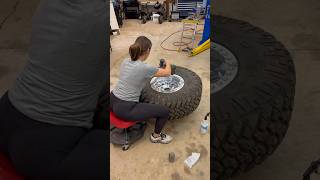 New Beadlocks and tires for the Jeep LJ jeep beadlocks jeepwrangler build tires [upl. by Brian]