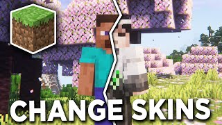 How to Change Your Skin in Minecraft Java 2024  Change Minecraft Skin on Java  Full Guide [upl. by Corso403]