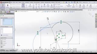 Video Tutorial on Cam Follower Mechanism in SolidWorks Part 1 [upl. by Coussoule946]