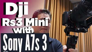 DJI RS3 MINI WITH SONY A7SIII AND SONY 2470MM G MASTER [upl. by Greenman]