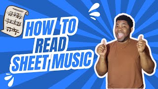 HOW TO READ SHEET MUSIC for BEGINNERS [upl. by Oys]