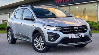 Used Dacia Sandero Stepway 10 TCe Comfort CVT Euro 6 ss 5dr  Motor Match Crewe [upl. by Eemia]