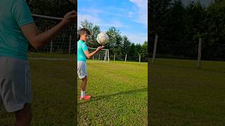 Tutorial on how to do the sombrero flick soccer footballskills [upl. by Atiruam946]