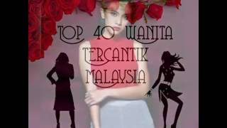 TOP 40 Wanita Tercantik MALAYSIA 2017 [upl. by Loleta]