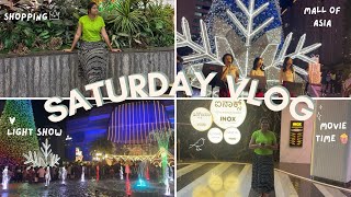 a Saturday Vlog  shopping movie 🍿 and more fun at mall of asia vlog [upl. by Rosenstein]