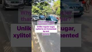 Why is xylitol better than regular sugar dentistry dentist teeth tooth sweets xylitol [upl. by Alben]