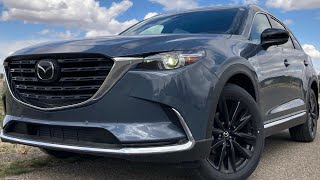 2023 Mazda CX9 Carbon Edition Review and 060 [upl. by Yenduhc]