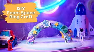 Foam Space Ring  Crayola CIY [upl. by Lindsley285]