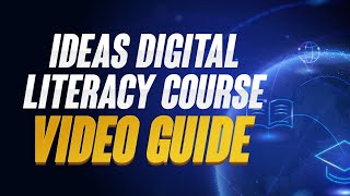 BAZE UNIVERSITY  IDEAS PROGRAMME DIGITAL LITERACY COURSE ENROLLMENT GUIDE [upl. by Ahsenod139]