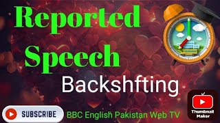 Direct amp Indirect Reported Speech Backshfting [upl. by Adialeda]