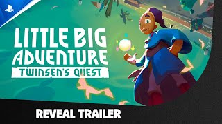 Little Big Adventure  Twinsens Quest  Reveal Trailer  PS5 amp PS4 Games [upl. by Johen]