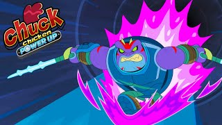 Chuck Chicken Power Up 💥 Newest episodes collection ⚡ Superhero cartoons [upl. by Etnoed453]