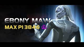 Ebony Maw Special Moves  Marvel Contest of Champions [upl. by Natanhoj162]