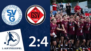 Göppingen macht den Aufstieg klar  SV Gonsenheim  1 Göppinger SV  3 Aufstiegsspiel RLSW [upl. by Leind]