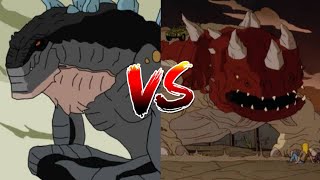 Zilla Jr Vs Thorny Devil  Godzilla A Série [upl. by Morganica]