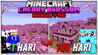 100 Hari Di Minecraft Hardcore Tapi Jungle Bamboo Only [upl. by Mendie]