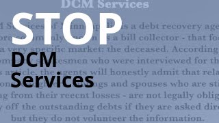 DCM Services Calling  Debt Abuse  Harassment Lawyer [upl. by Suicul]