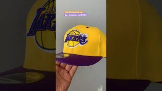 Los Angeles LAKERS cap  new era cap snapback review [upl. by Silloh]