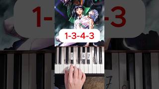 Evangelion Opening Piano Tutorial shorts [upl. by Bergerac]