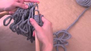 How to knit loop stitch  We Are Knitters [upl. by Erbma]