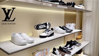 LOUIS VUITTON MEN Collection Shopping Instore Products Available FallWinter Walkthrough Part 44 [upl. by Anileme]