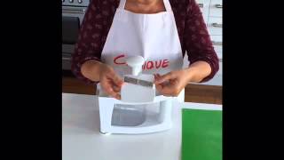 CUISIQUE SPIRALIZER INSTRUCTION VIDEO [upl. by Coney]