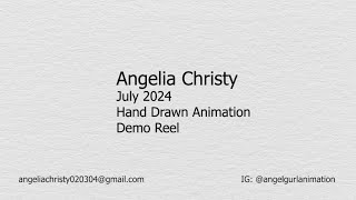 Hand Drawn Animation Reel  July 2024 [upl. by Nwahsor844]