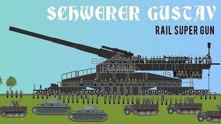 Schwerer Gustav  Rail Super Gun Behemoth [upl. by Christoforo28]