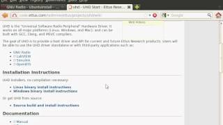 GNURADIO installation from source part2 getting UHD from git [upl. by Ark]