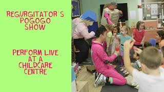 Regurgitators Pogogo Show Perform Live at a Childcare Centre Double J [upl. by Atiseret336]