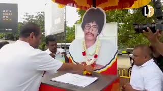 TNPF hands over nominations for the Jaffna district after paying tribute to Thileepan [upl. by Berkow]