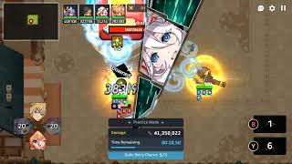 Guardian Tales  Raid R93 Lv81 Cyborg Erina Light 674M damage [upl. by Eikcaj]