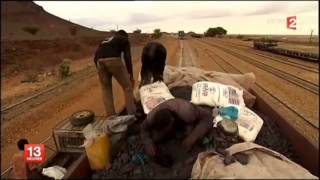 le train le plus long du monde Mauritanie [upl. by Wehrle]