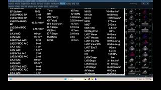 IQ 324 HEMODYNAMIC ECHOPAC ANALYSIS ECHOCARDIOGRAPHY REPORT [upl. by Idnar158]