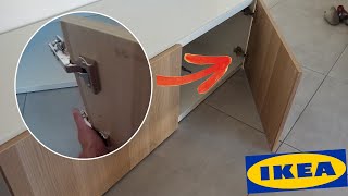 How to adjust IKEA BESTA hinges and doors [upl. by Cassie]